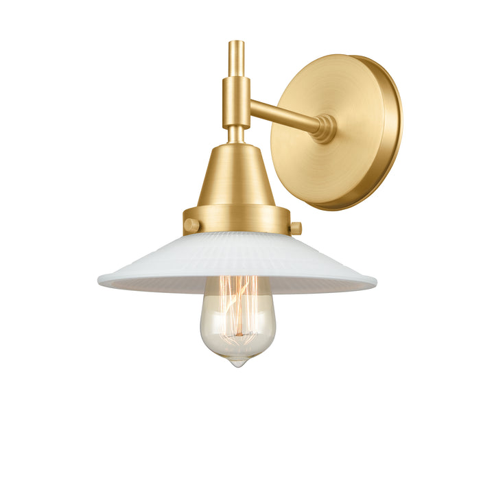 Innovations Lighting Halophane Sconce - Satin Gold Wall Sconces Innovations Lighting   