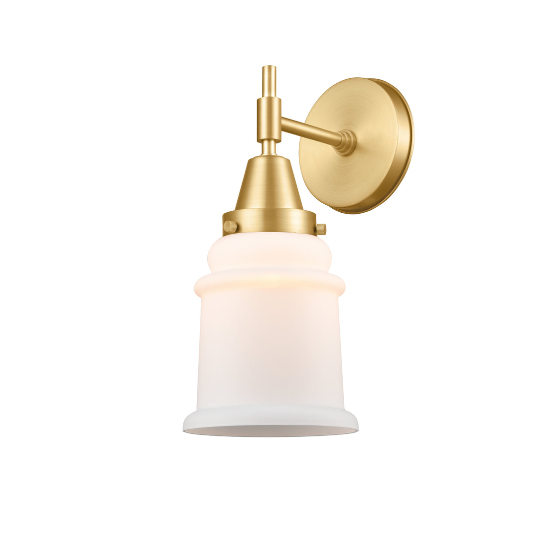 Innovations Lighting Canton 6" Sconce - Satin Gold Wall Sconces Innovations Lighting   