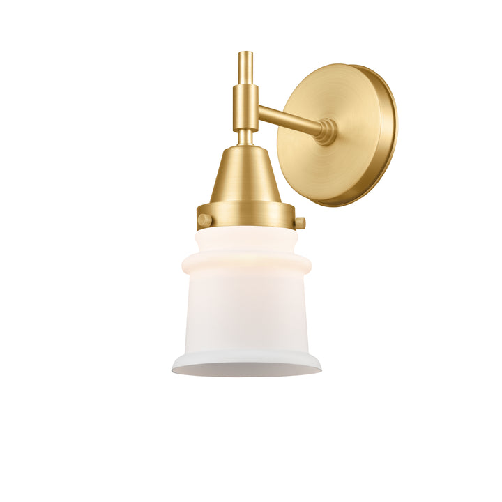 Innovations Lighting Canton 5" Sconce - Satin Gold Wall Sconces Innovations Lighting   