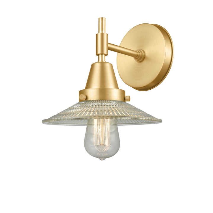 Innovations Lighting Halophane Sconce - Satin Gold Wall Sconces Innovations Lighting   