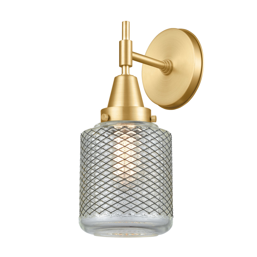 Innovations Lighting Stanton Sconce - Satin Gold Wall Sconces Innovations Lighting   