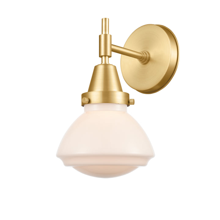 Innovations Lighting Olean Sconce - Satin Gold Wall Sconces Innovations Lighting   