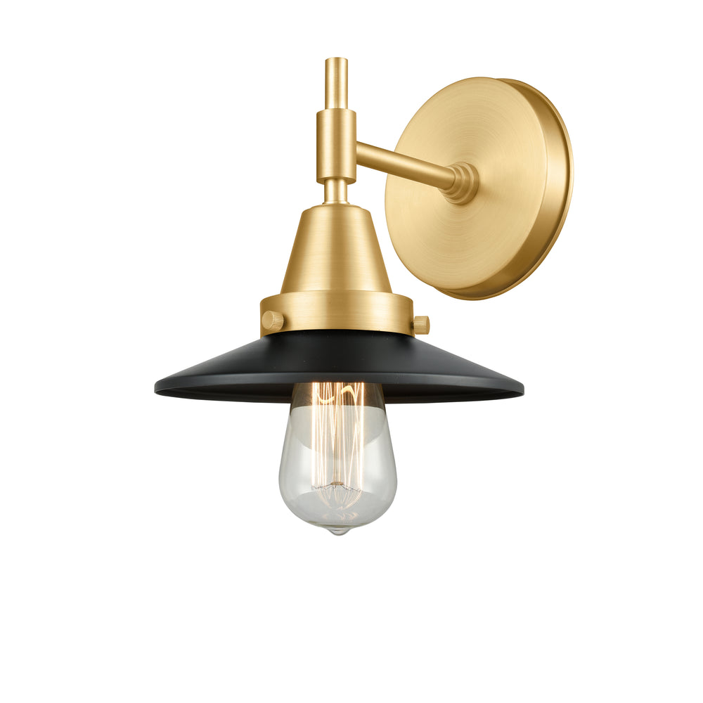 Innovations Lighting Railroad 8" Sconce - Satin Gold