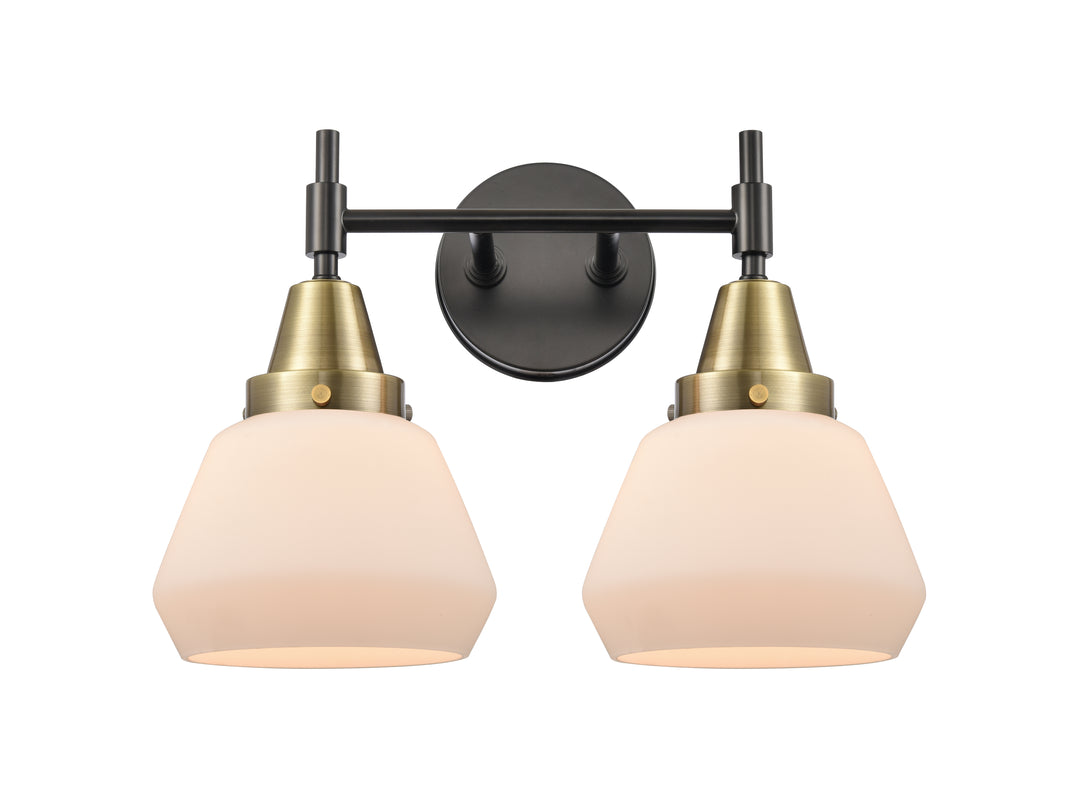 Innovations Lighting Fulton Bath Vanity Light - Black Antique Brass