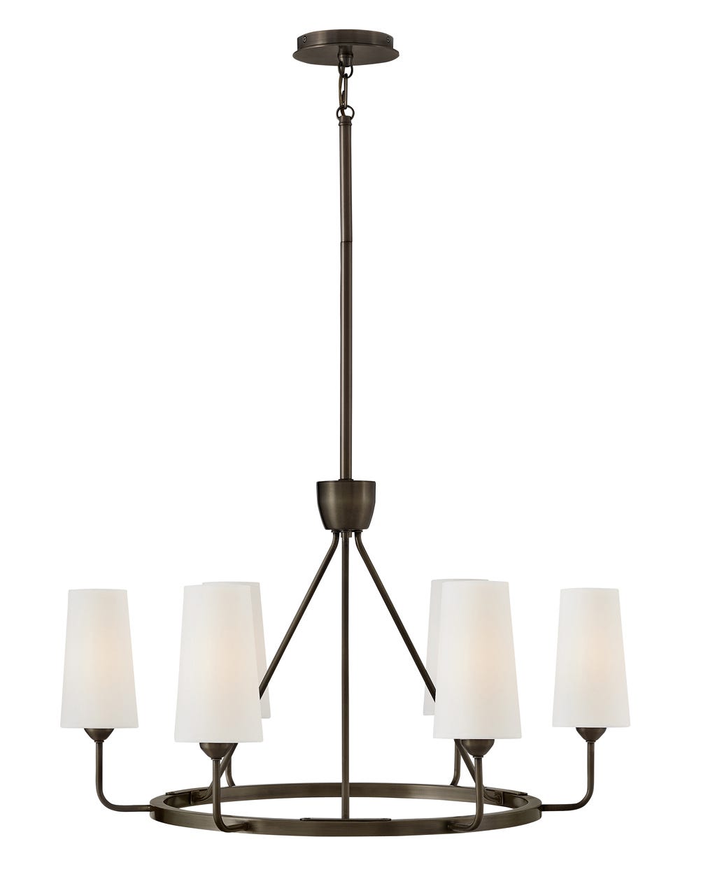 Hinkley Lewis Chandelier Chandeliers Hinkley Black Oxide 28.75x28.75x17.25 