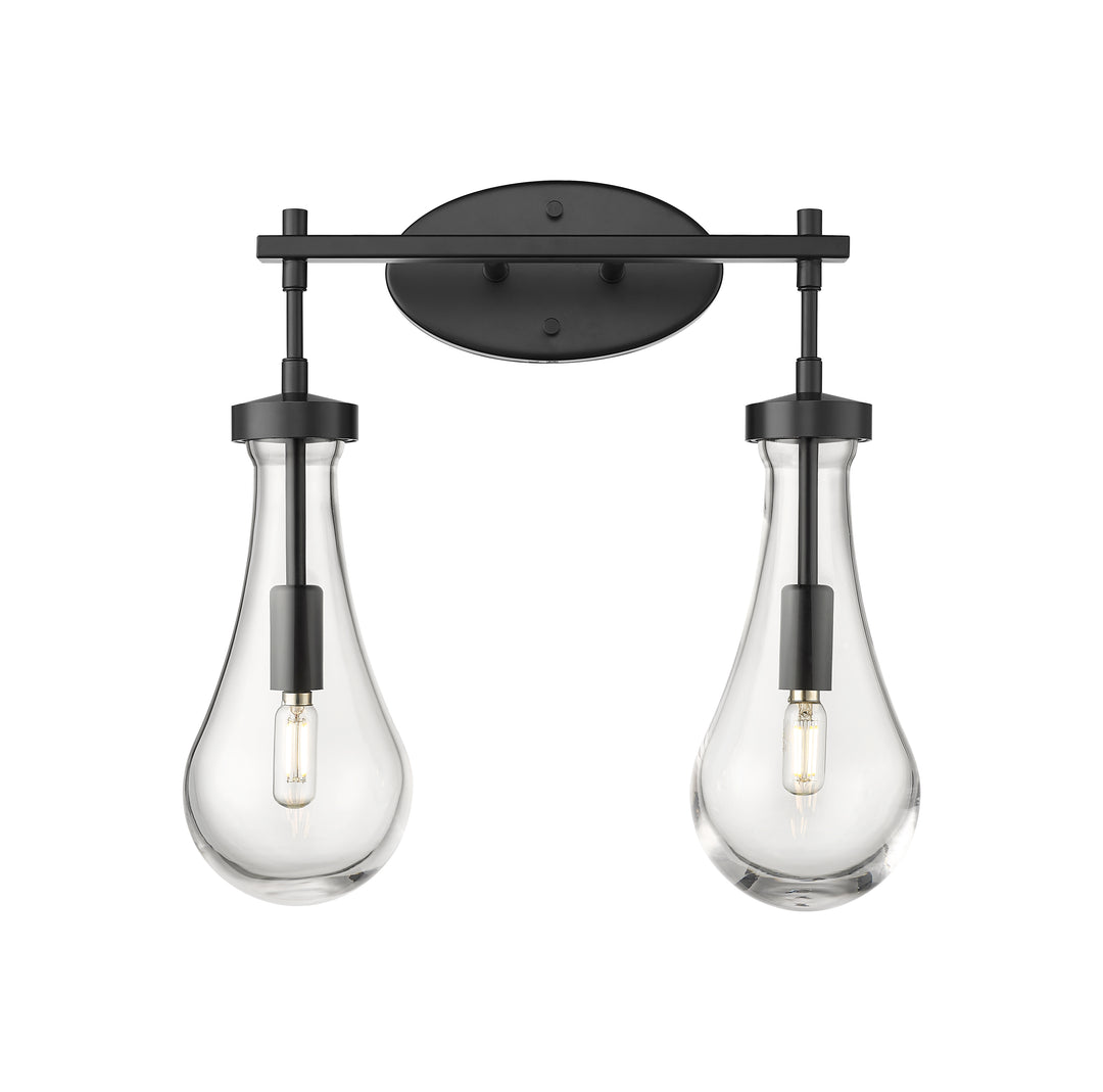 Innovations Lighting Owego 5" Bath Vanity Light - Matte Black Vanity Lights Innovations Lighting Clear ; Glass Type: Clear  