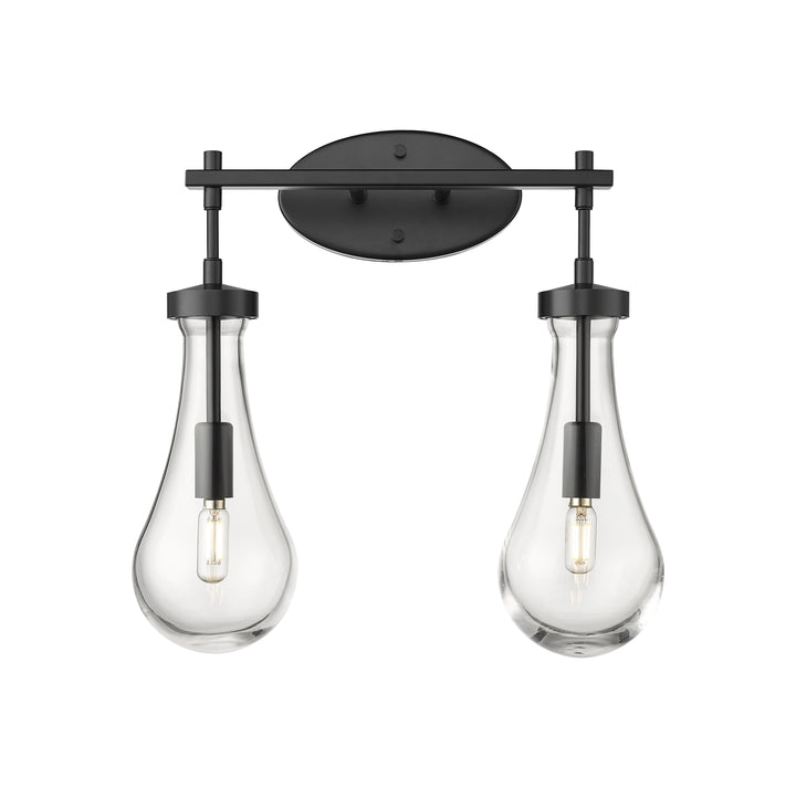 Innovations Lighting Owego 5" Bath Vanity Light - Matte Black Vanity Lights Innovations Lighting Clear ; Glass Type: Clear  