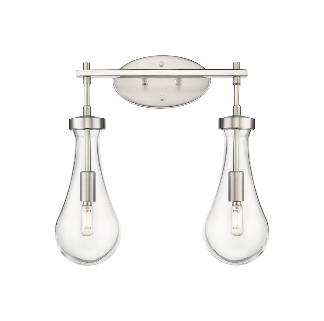 Innovations Lighting Owego 5" Bath Vanity Light - Satin Nickel Vanity Lights Innovations Lighting Clear ; Glass Type: Clear  