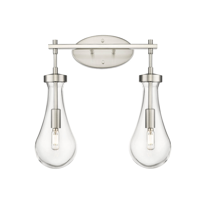 Innovations Lighting Owego 5" Bath Vanity Light - Satin Nickel Vanity Lights Innovations Lighting Clear ; Glass Type: Clear  