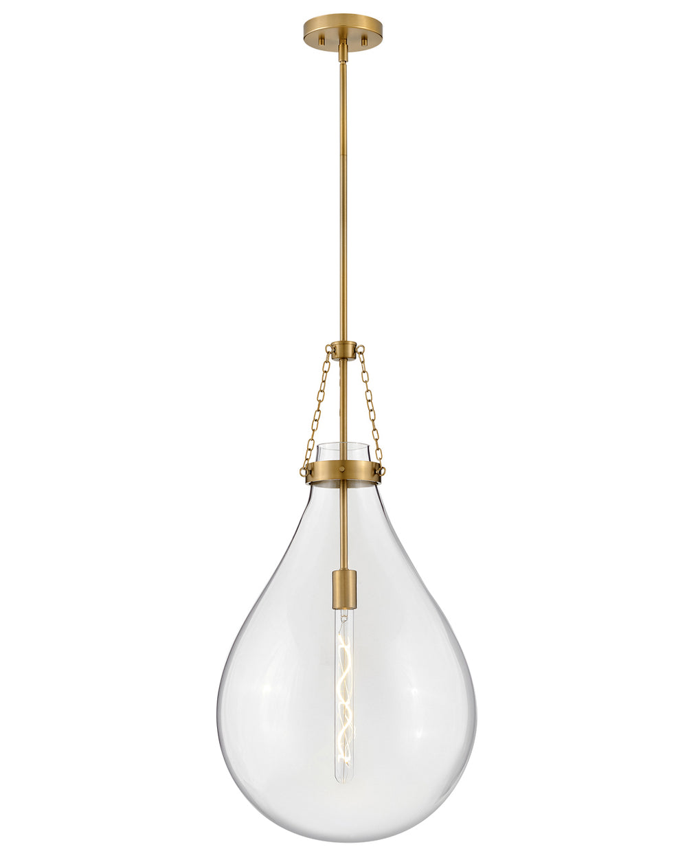 Hinkley Eloise Pendant Pendants Hinkley Lacquered Brass 16.0x16.0x31.25 