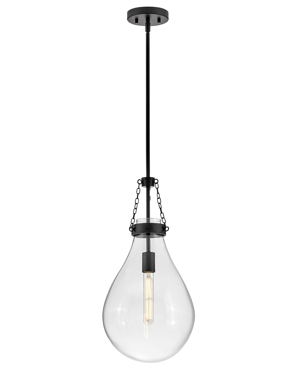 Hinkley Eloise Pendant Pendants Hinkley Black 11.0x11.0x22.25 