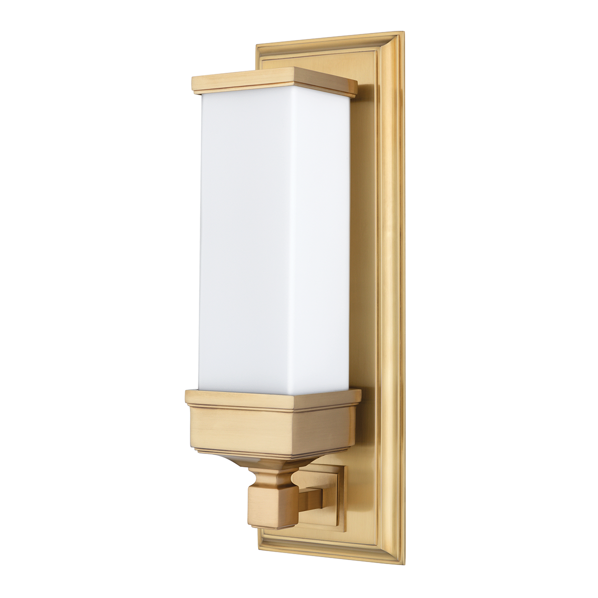 Hudson Valley Lighting Everett Wall Sconce Sconce Hudson Valley Lighting Aged Brass  