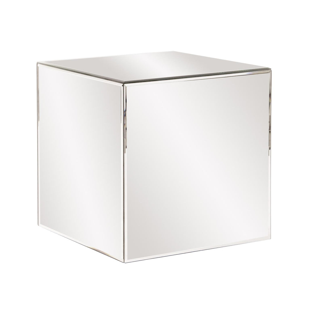 Howard Elliott Collection Mirrored Cube Table Mirrors Howard Elliott Collection   