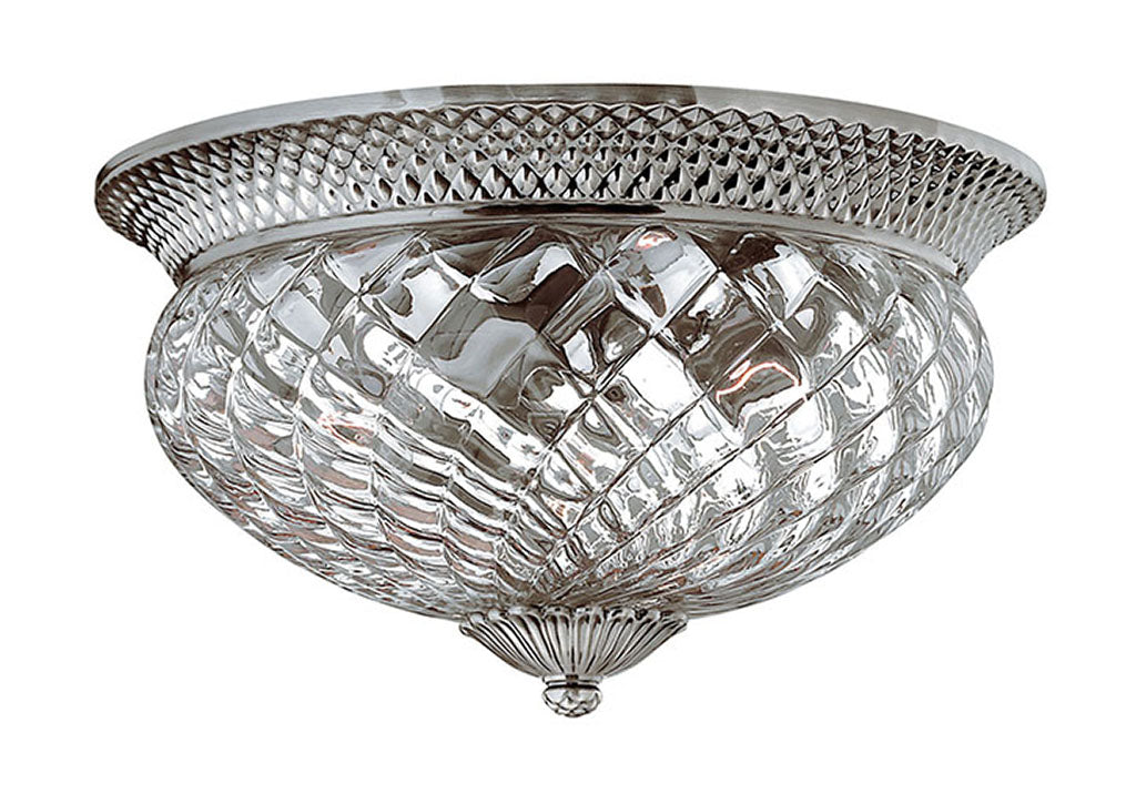 Hinkley Plantation Bath Bar Vanity Lights Hinkley Polished Antique Nickel 16.0x16.0x8.75 