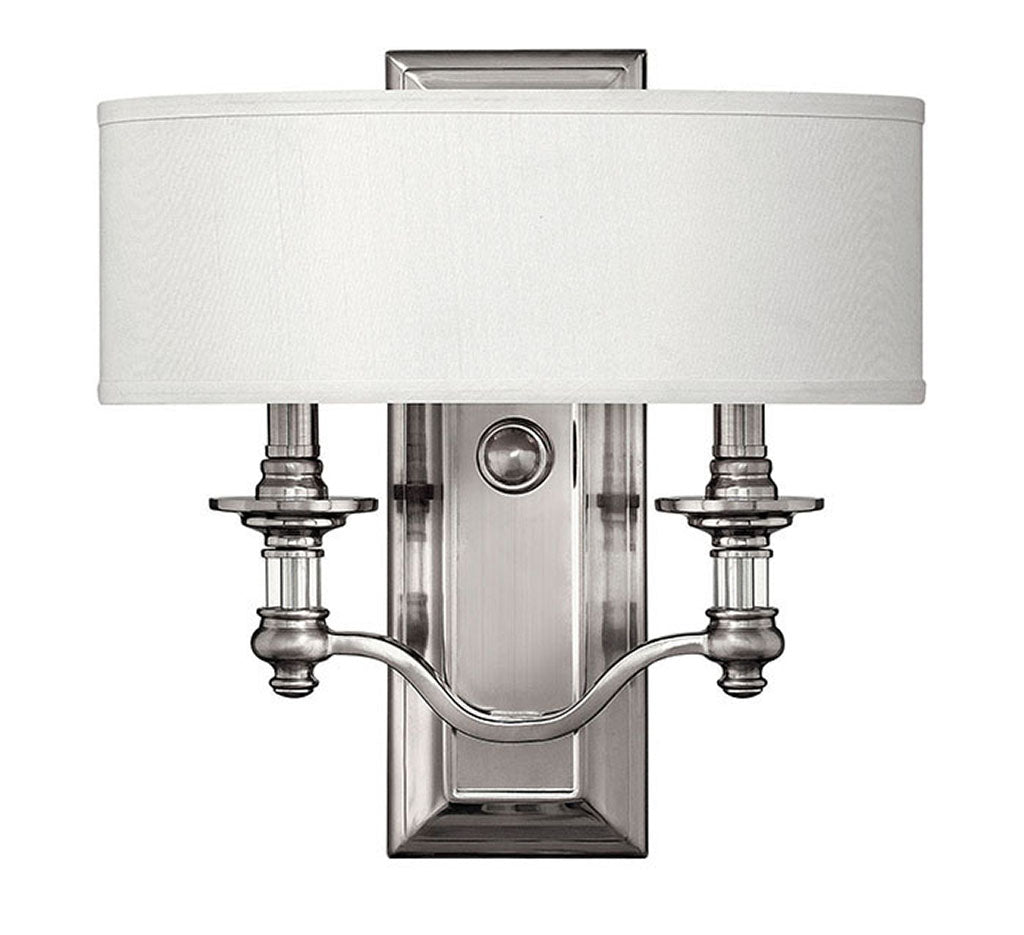 Hinkley Sussex Sconce Wall Sconces Hinkley Brushed Nickel 4.0x14.0x14.0 