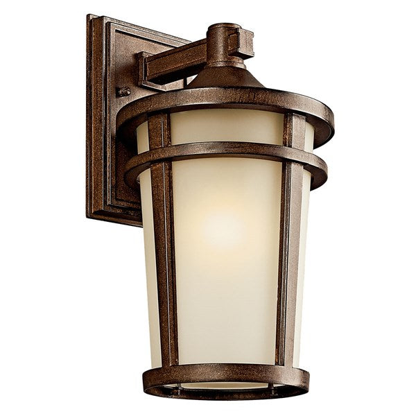 Kichler Atwood  Outdoor Wall Outdoor Wall Lights Kichler Brown Stone 8x14.25 