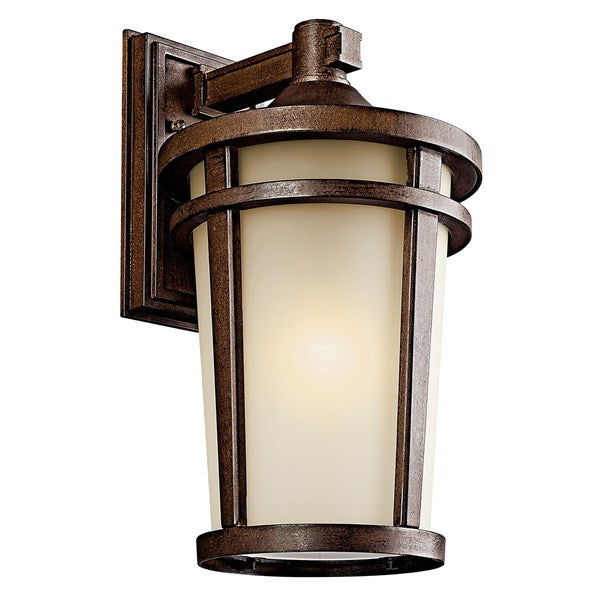 Kichler Atwood  Outdoor Wall Outdoor Wall Lights Kichler Brown Stone 10x17.75 