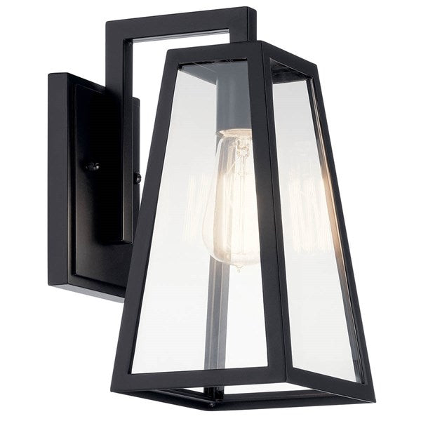 Kichler Delison  Outdoor Wall Outdoor Wall Lights Kichler Black 6.5x11.5 