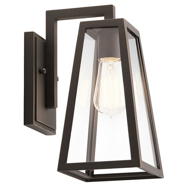 Kichler Delison  Outdoor Wall Outdoor Wall Lights Kichler Rubbed Bronze 6.5x11.5 