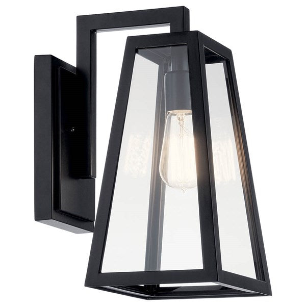 Kichler Delison  Outdoor Wall Outdoor Wall Lights Kichler Black 8x14 