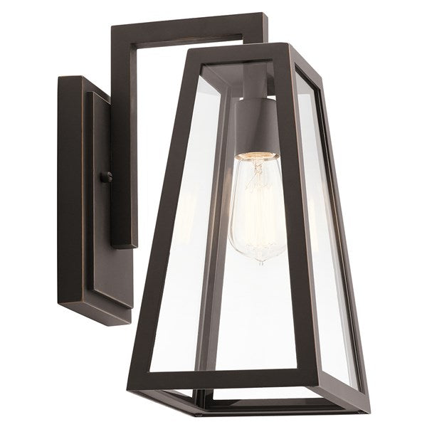 Kichler Delison  Outdoor Wall Outdoor Wall Lights Kichler Rubbed Bronze 8x14 