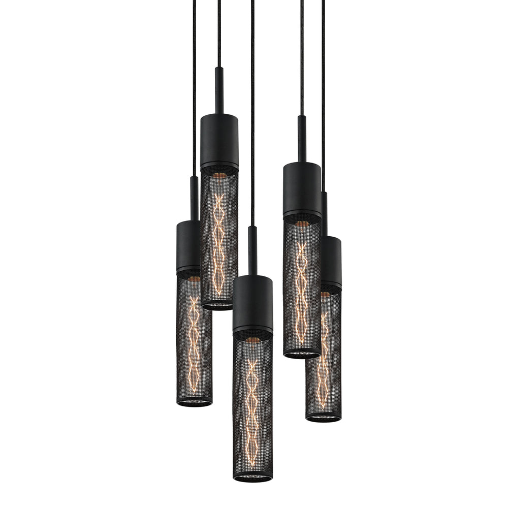 Sonneman Urban Edge™ 5-Light Pendant Pendants Sonneman   