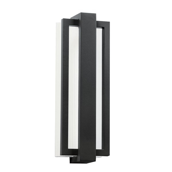 Kichler Sedo  Outdoor Wall Outdoor Wall Lights Kichler Satin Black 6x18.25 