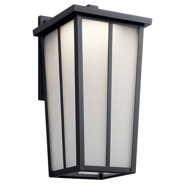 Kichler Amber Valley  Outdoor Wall Outdoor Wall Lights Kichler Textured Black 8.75x17.25 