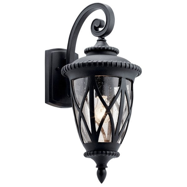 Kichler Admirals Cove  Outdoor Wall Outdoor Wall Lights Kichler Textured Black 10.25x23.5 