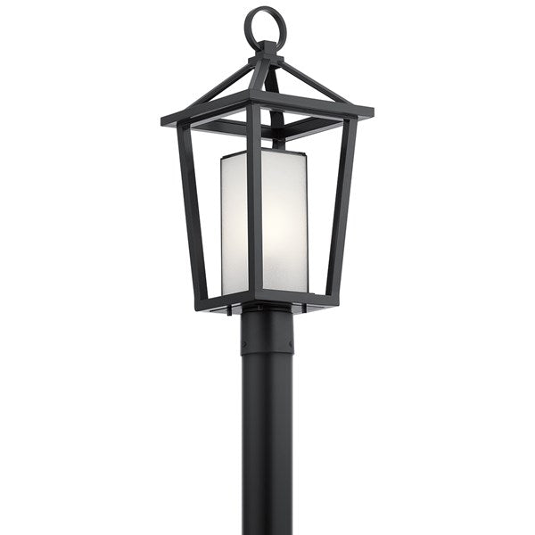 Kichler Pai  Outdoor Post Lantern Pier & Post Mount Lights Kichler Black 9.5x21.75 