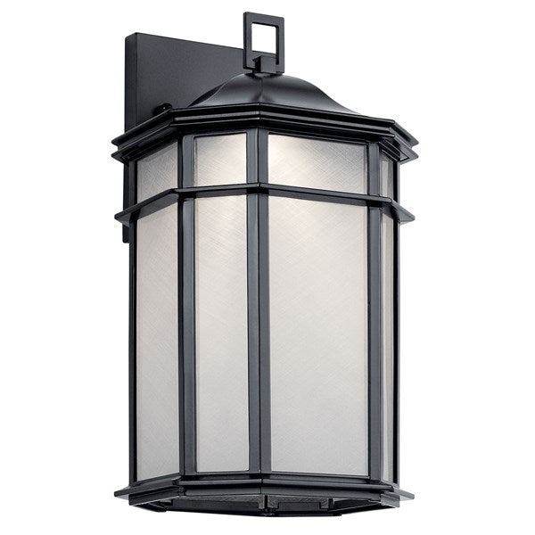 Kichler Kent  Outdoor Wall Outdoor l Wall Kichler Black 7.75x14.5 