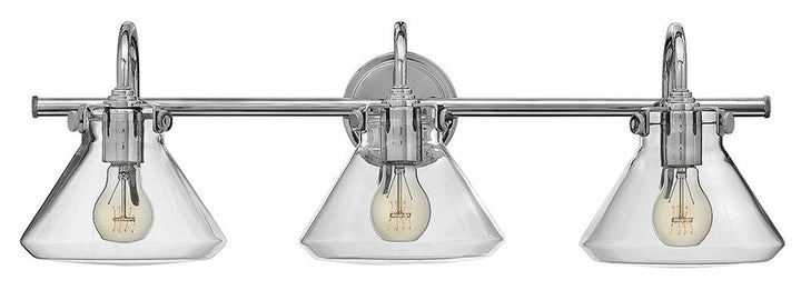 Hinkley Congress Bath Bar Vanity Lights Hinkley Chrome 9.75x29.5x9.25 