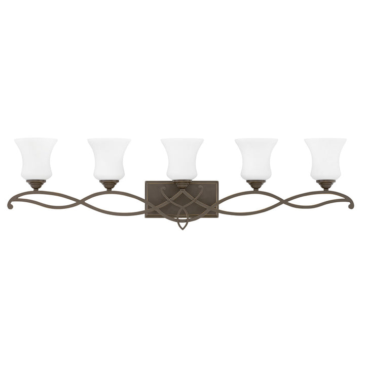 Hinkley Brooke Bath Bar Vanity Lights Hinkley Olde Bronze 6.25x41.5x11.0 