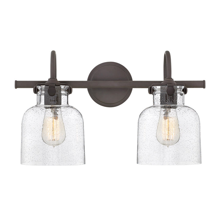 Hinkley Congress Bath Bar Vanity Lights Hinkley Oil Rubbed Bronze 9.0x19.0x11.25 