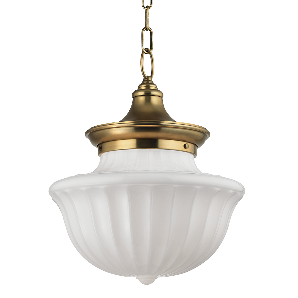 Hudson Valley Lighting Dutchess Pendant Pendant Hudson Valley Lighting Aged Brass  