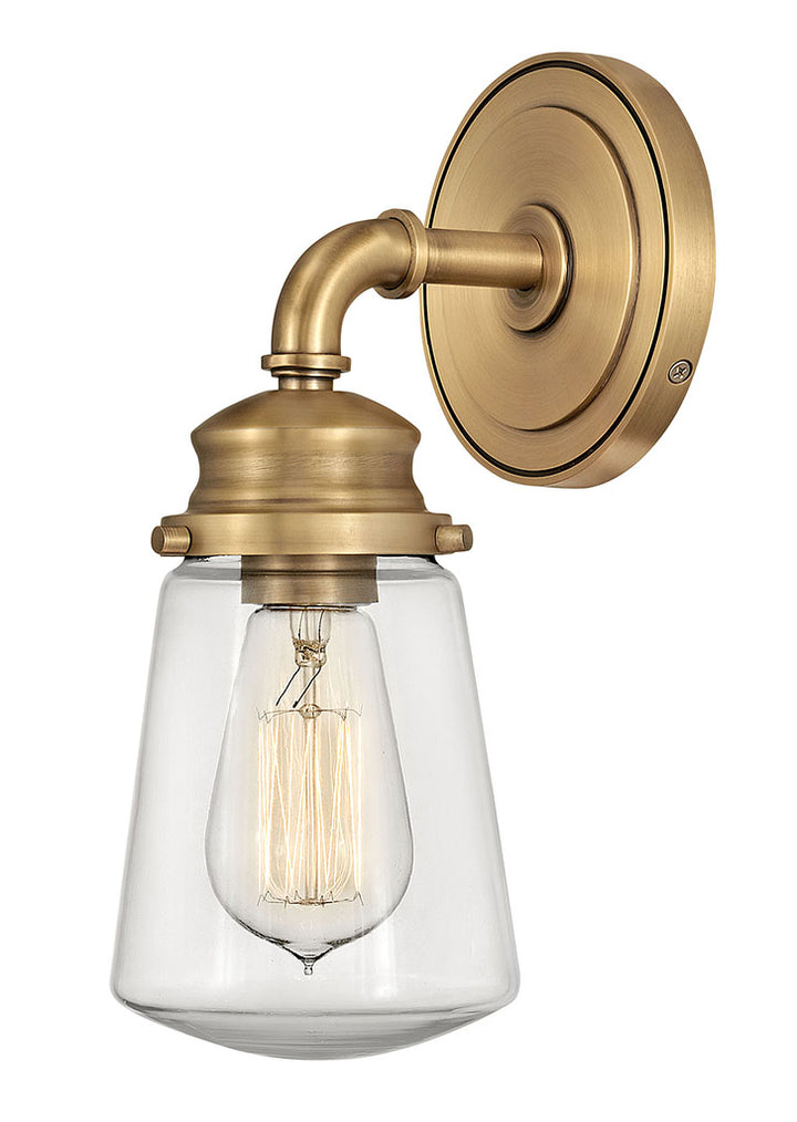 Hinkley Fritz Bath Bar Vanity Lights Hinkley Heritage Brass 6.5x5.0x11.75 