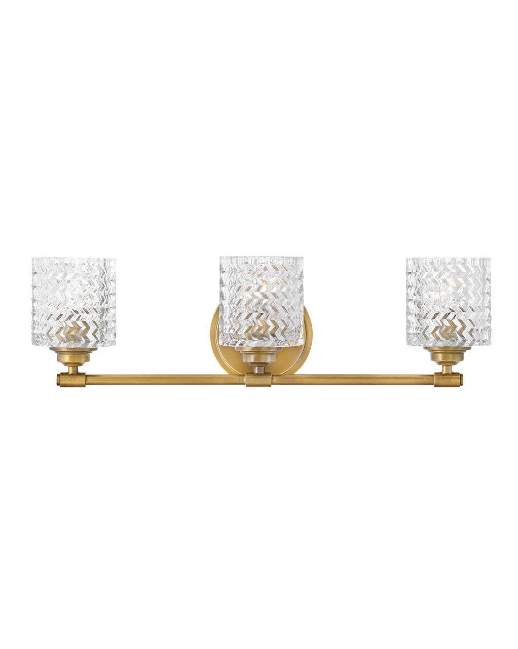 Hinkley Elle Bath Bar Vanity Lights Hinkley Heritage Brass 6.5x24.0x7.5 