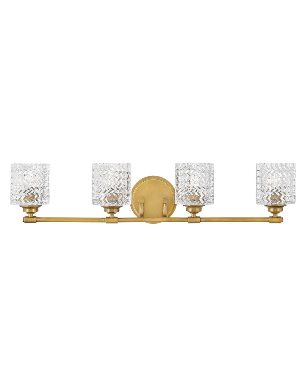 Hinkley Elle Bath Bar Vanity Lights Hinkley Heritage Brass 6.5x32.0x7.5 