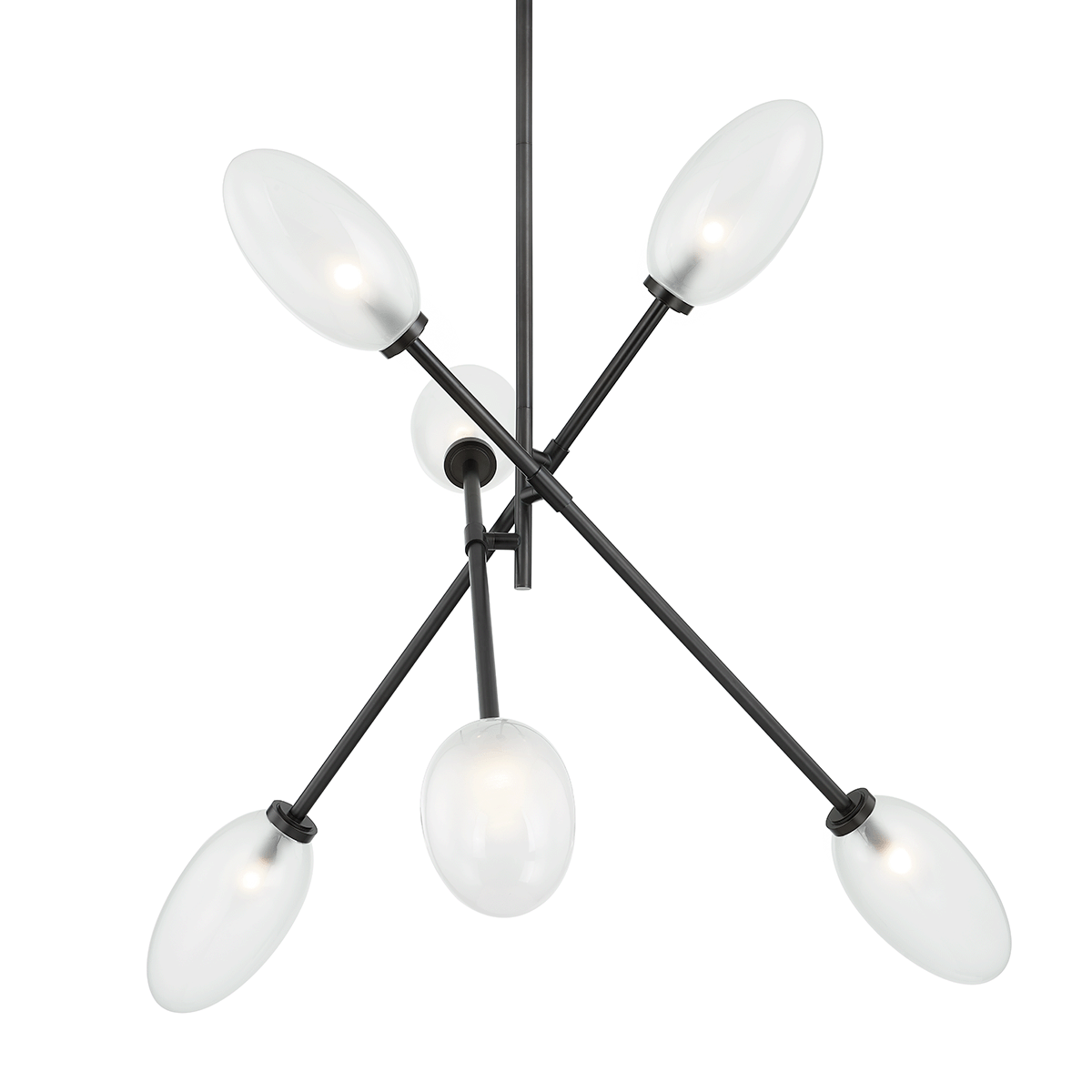 Hudson Valley Lighting Alberton Chandelier Chandelier Hudson Valley Lighting Black Brass  