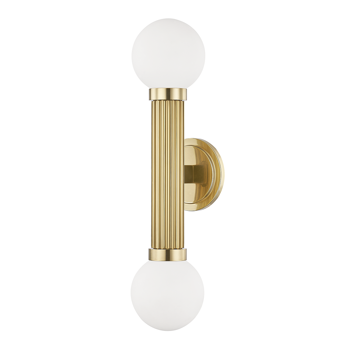 Hudson Valley Lighting Reade Wall Sconce Sconce Hudson Valley Lighting Aged Brass  