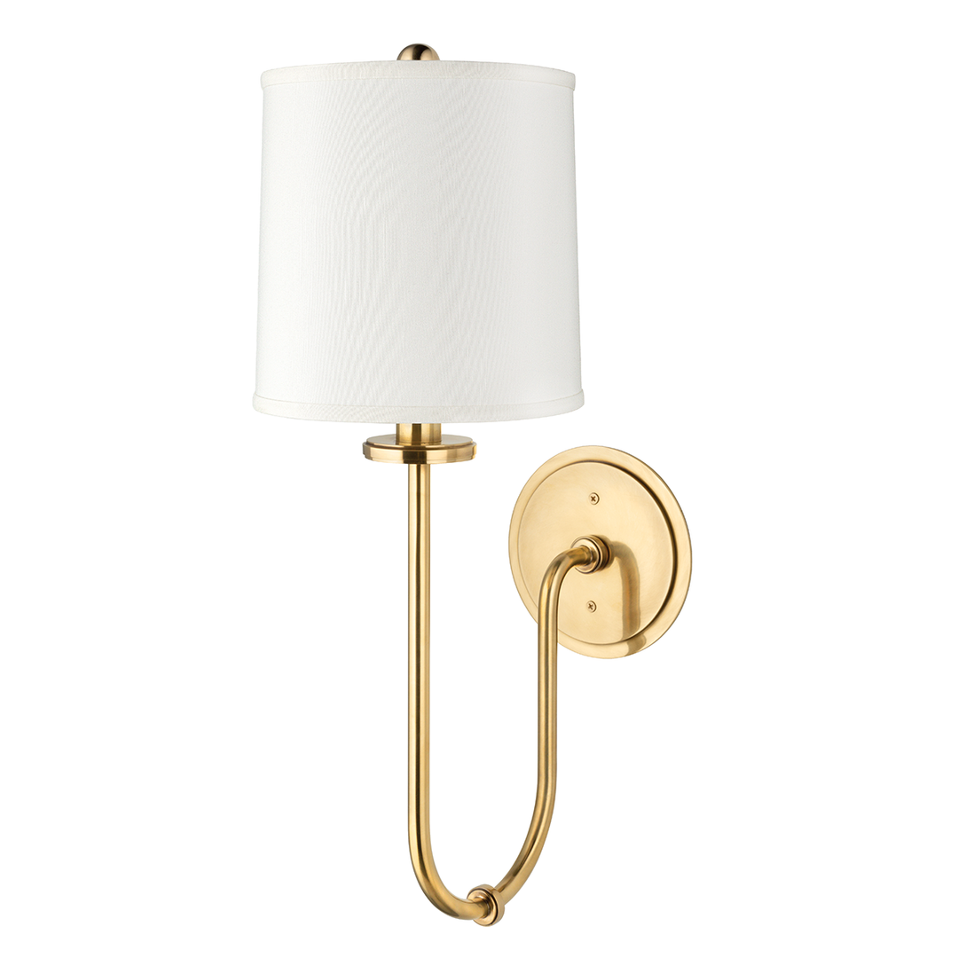 Hudson Valley Lighting Jericho Wall Sconce Wall Sconces Hudson Valley Lighting Aged Brass  