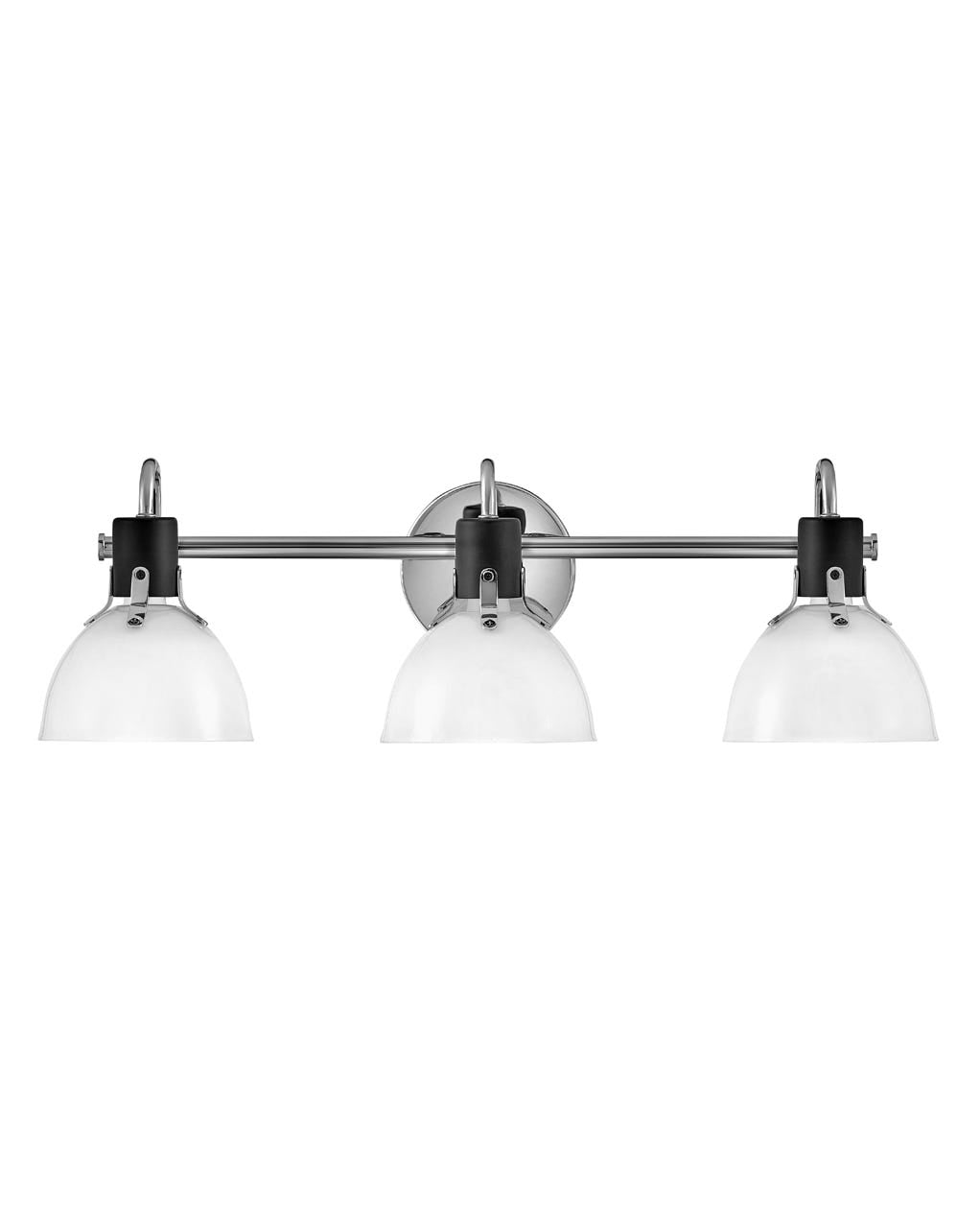 Hinkley Argo Bath Bar Vanity Lights Hinkley Chrome 8.25x24.5x7.5 