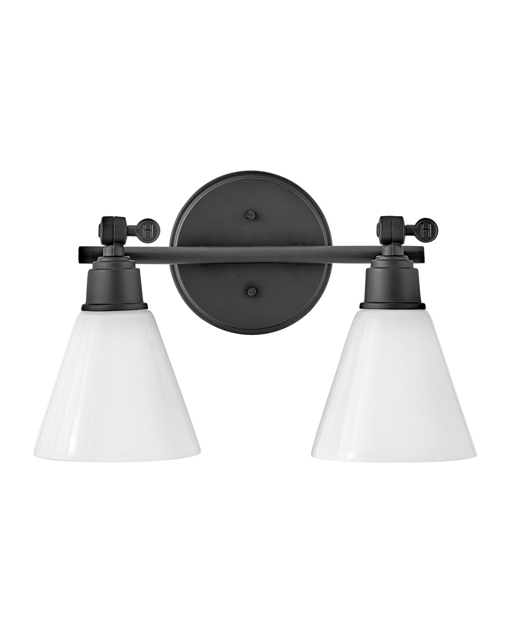 Hinkley Arti Bath Bar Vanity Lights Hinkley Black 7.0x16.0x10.0 