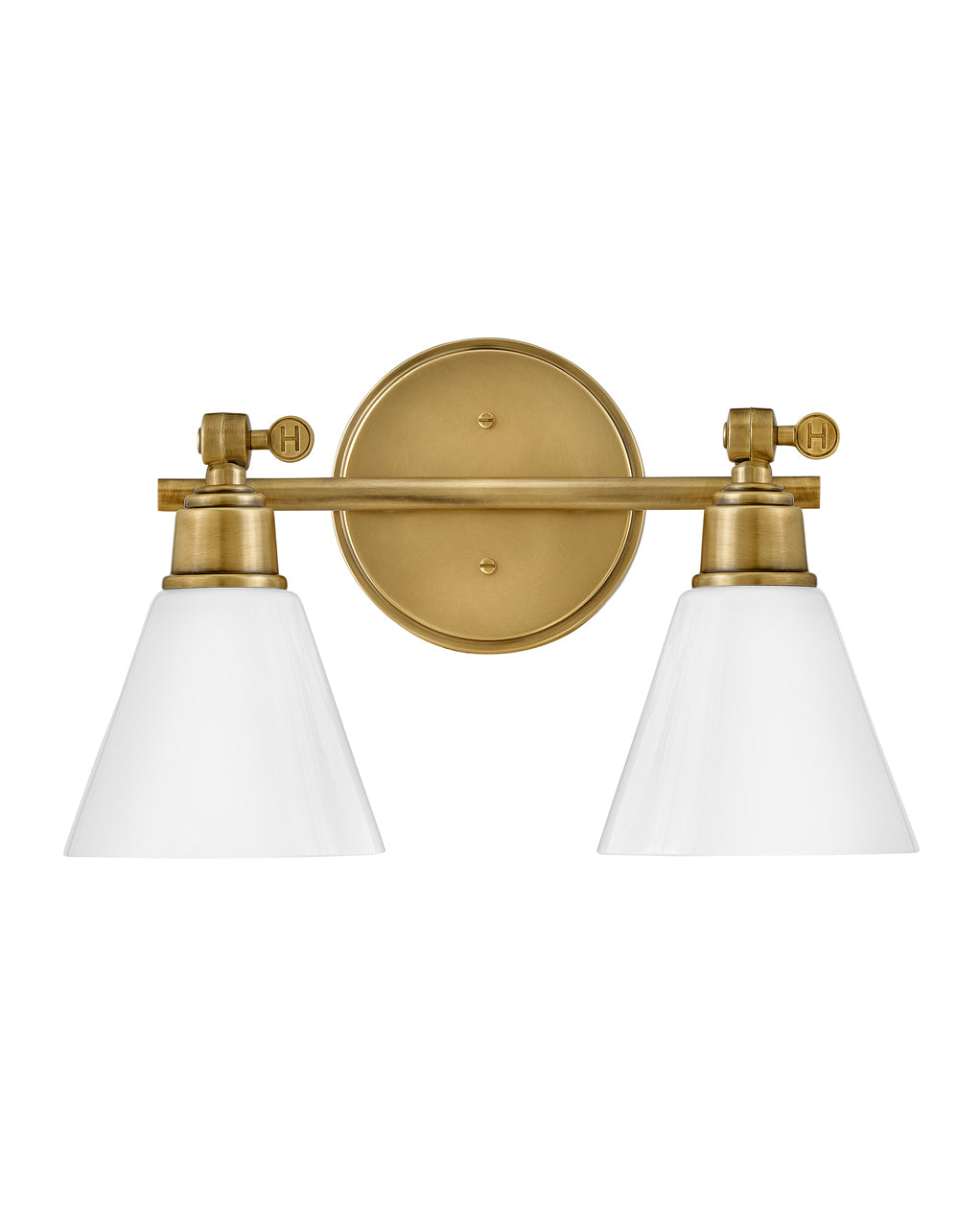 Hinkley Arti Bath Bar Vanity Lights Hinkley Heritage Brass 7.0x16.0x10.0 