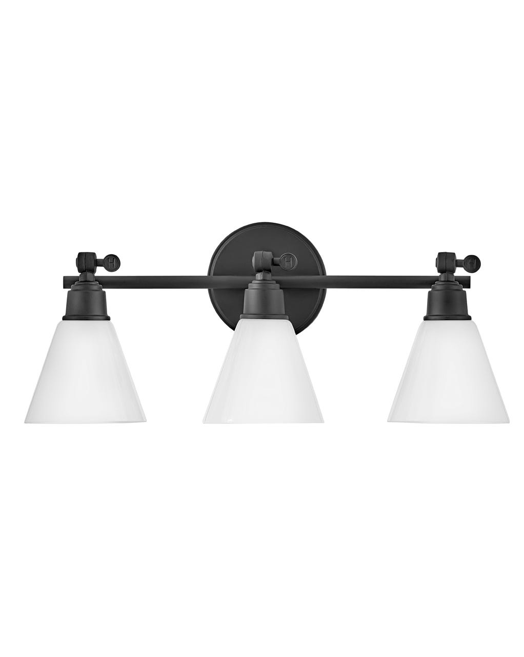 Hinkley Arti Bath Bar Vanity Lights Hinkley Black 7.0x24.0x10.0 