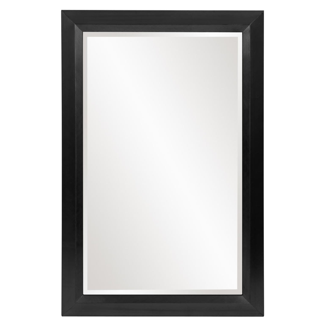 Howard Elliott Collection Avery Mirror - Glossy Black Mirrors Howard Elliott Collection   