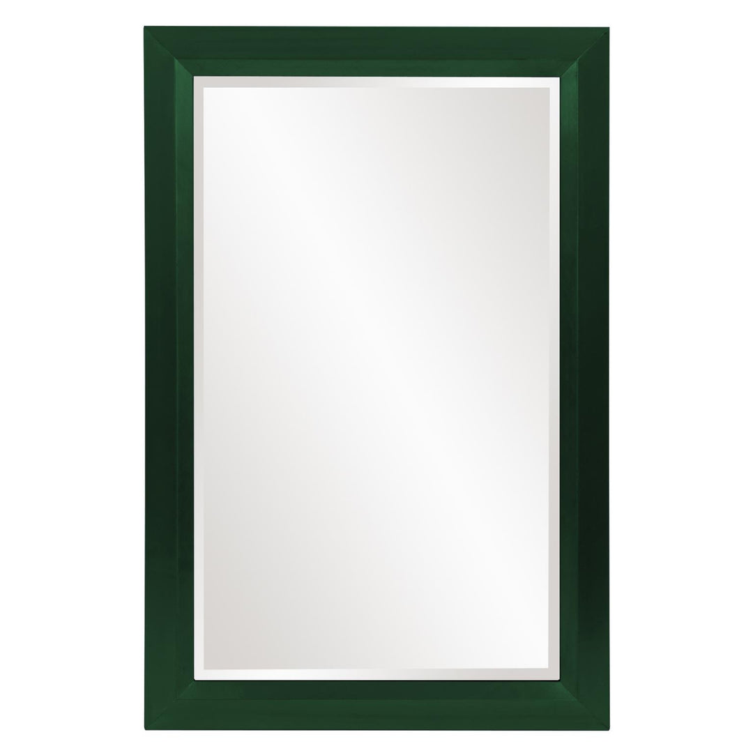 Howard Elliott Collection Avery Mirror - Glossy Hunter Green Mirrors Howard Elliott Collection   