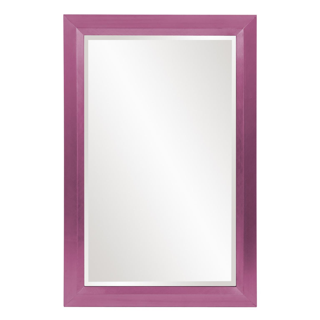 Howard Elliott Collection Avery Mirror - Glossy Hot Pink Mirrors Howard Elliott Collection   