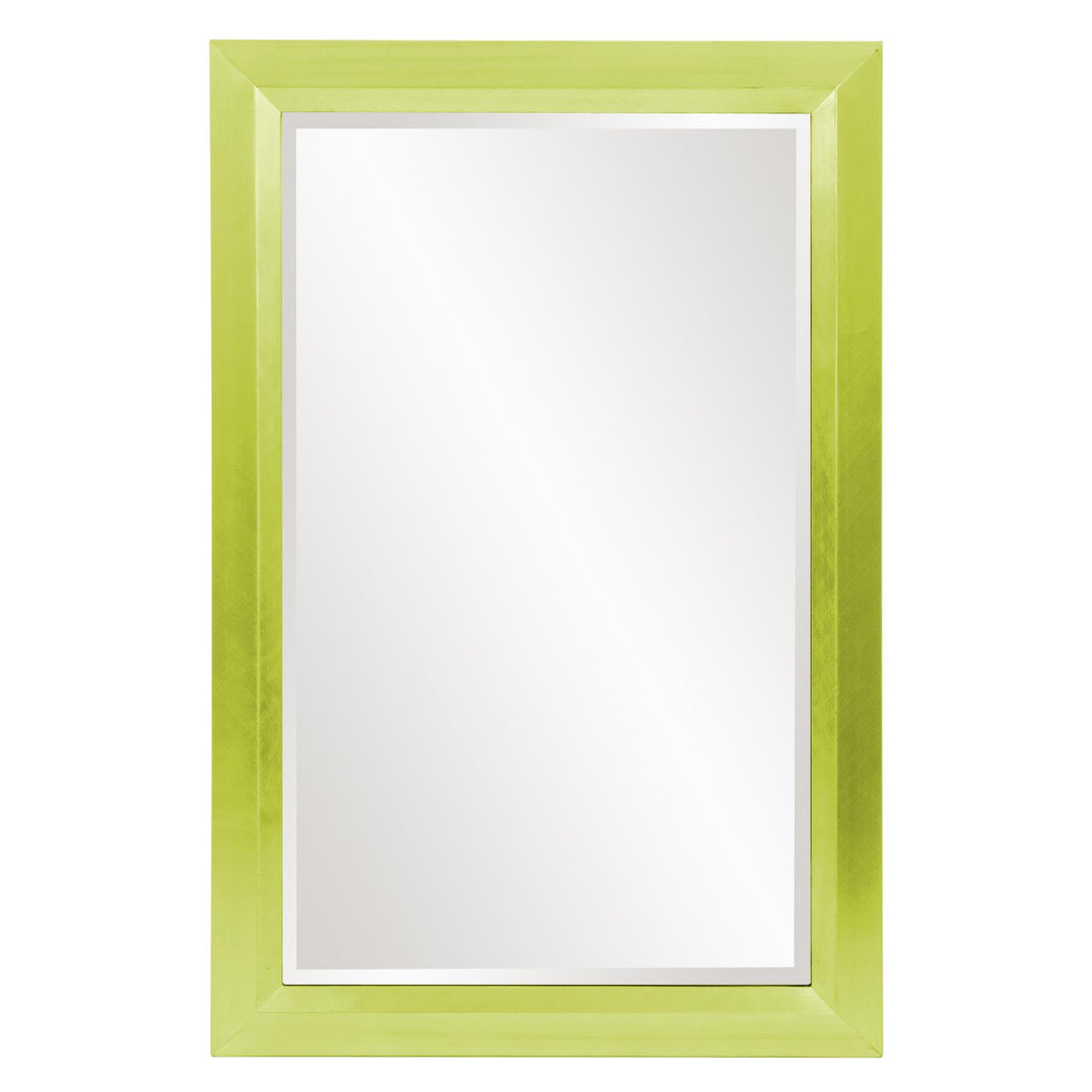 Howard Elliott Collection Avery Mirror - Glossy Green Mirrors Howard Elliott Collection   