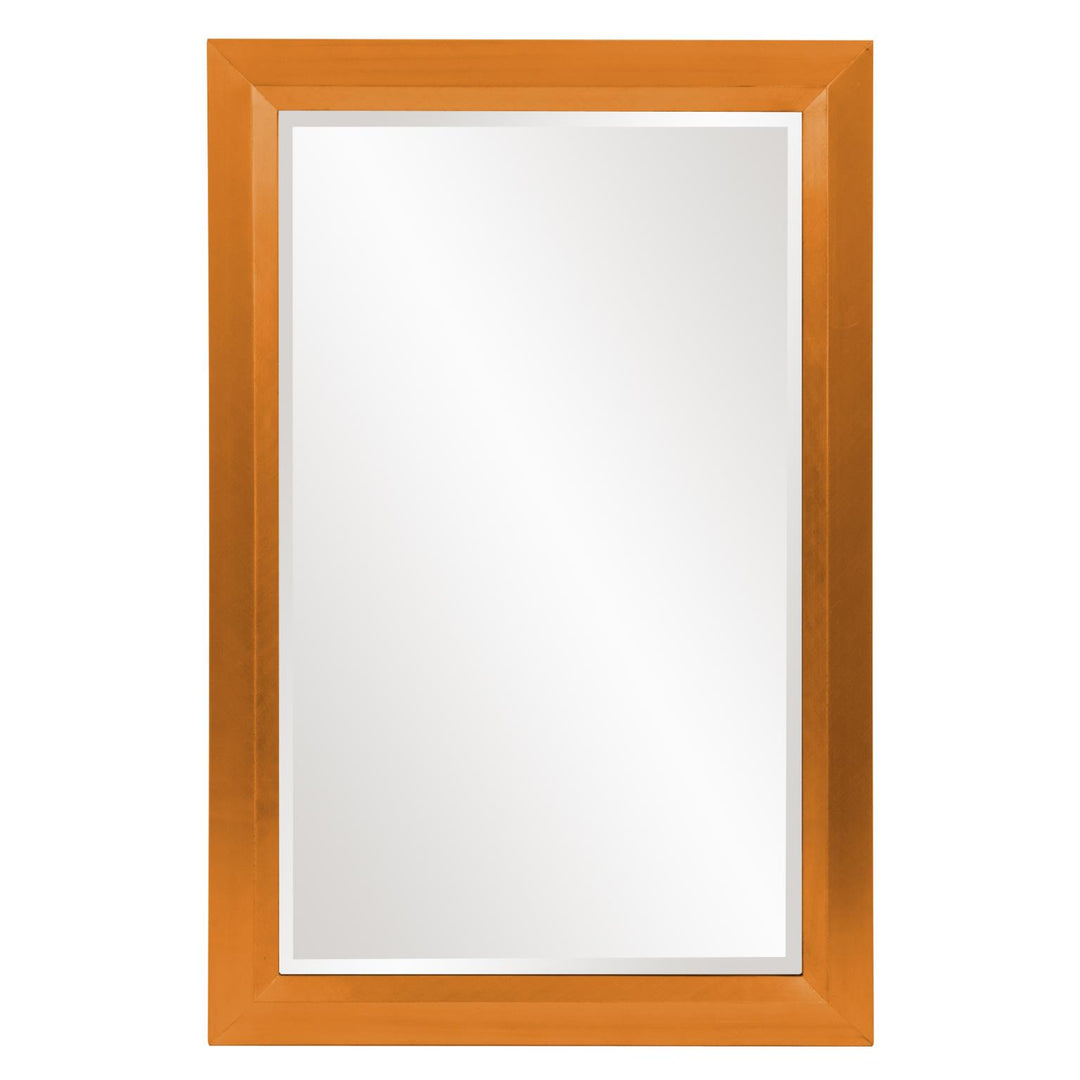 Howard Elliott Collection Avery Mirror - Glossy Orange Mirrors Howard Elliott Collection   